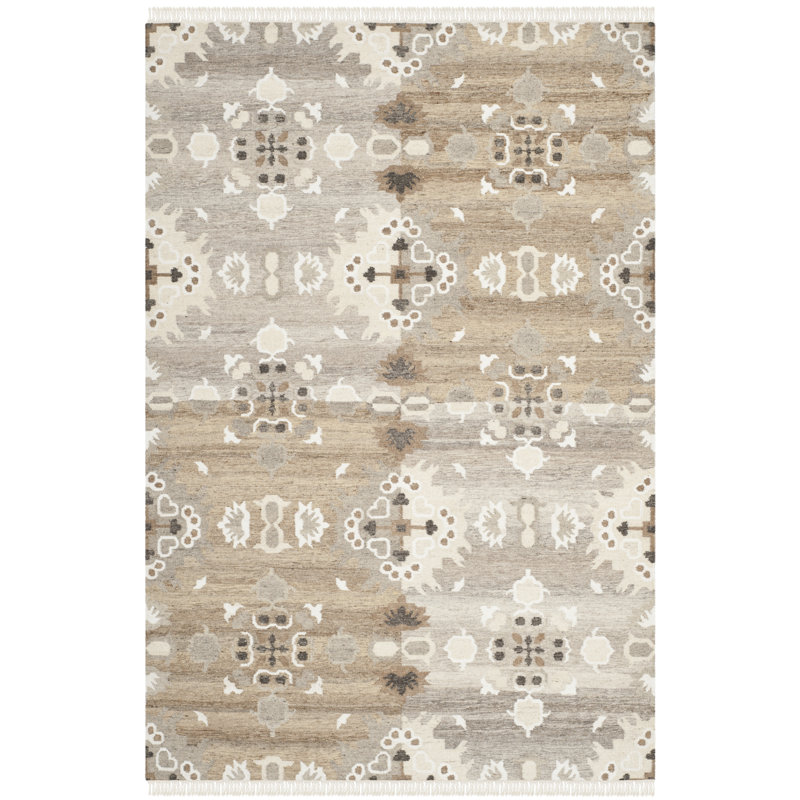 Safavieh Natural Kilim HandWoven Gray/Brown Area Rug & Reviews